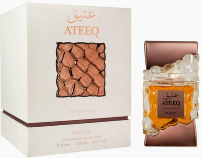 NUSUK ATEEQ EXTRAIT DE PARFUM SPRAY UNISEX 3.4 Oz / 100 ml BRAND NEW ITEM!!!