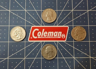 #ad #ad Coleman Sticker Decal quot;Patents Pendingquot; Version #1 Edition. $3.09