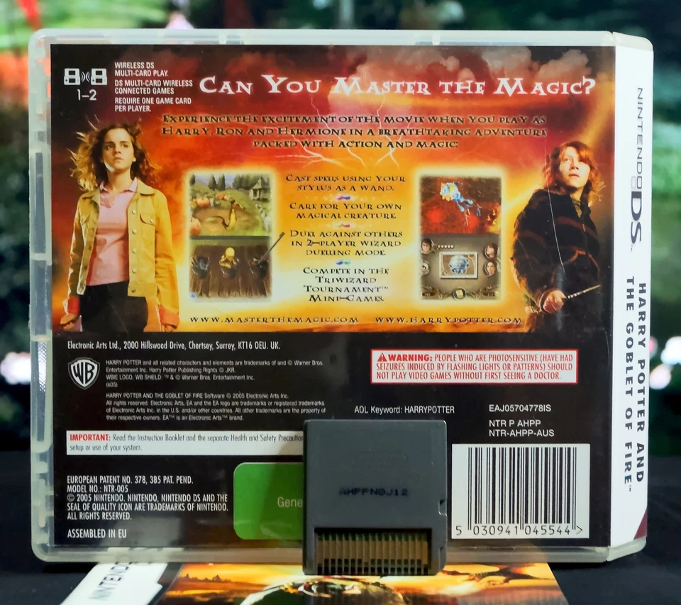 Harry Potter: Goblet of Fire DS Game by Warner Bros [PAL][CIB Complete] Magic - Image 2 of 4