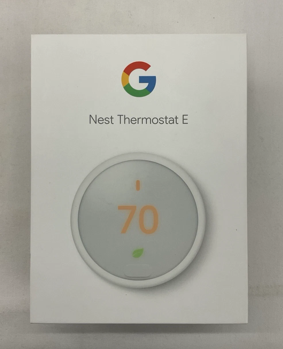 New Nest Thermostat E Programmable Smart Thermostat | White (T4000ES)
