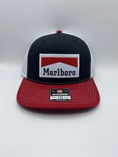 Marlboro throwback trucker hat, Richardson 112 Snap-Back.  New with tags!