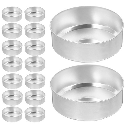 200 Stück leere Kerzengläser Aluminium Teelichtbehälter Teelichtbehälter Tassen - Bild 3 von 12