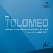 GEORGE FRIDERIC HANDEL ALAN CURTIS IL COMPLESSO BAROCCO - Handel: Tolomeo - 3 CD