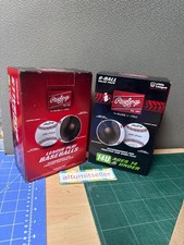 2 Packs 12 Balls Rawlings Little League Baseballs 14U League Play 6 Ball Pack