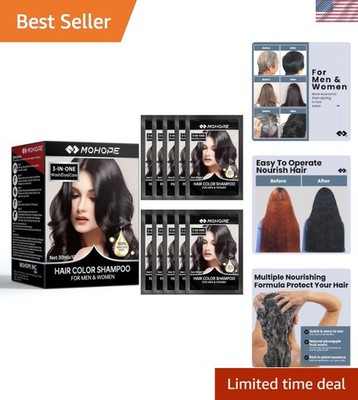 Revolutionary Semi-Permanent Hair Dye for Grey Hair - Natural & Ammonia-Free