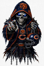 Chicago Bears Decal Sticker Car Truck Wall Mirror Phone Tumbler Bumper Window B