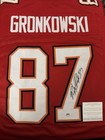 ROB GRONKOWSKI Tampa Bay Autographed Custom Football Jersey W/coa
