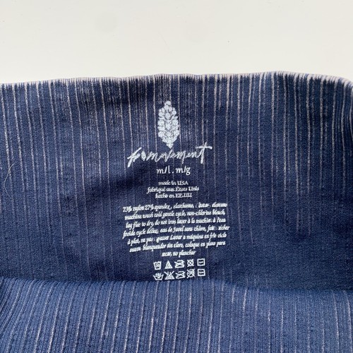 Free People Movement Good Karma Running Shorts Washed Blue Size M/L - Picture 5 of 9