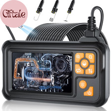50FT Endoscope Camera with Light, 1080P HD Borescope Inspection Camera with 8 LE