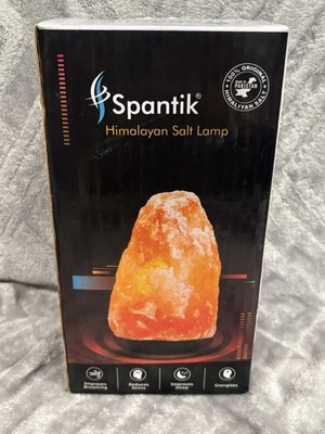 Himalayan Salt Lamp with Dimmer Cord Natural Crystal Rock Base Night Light