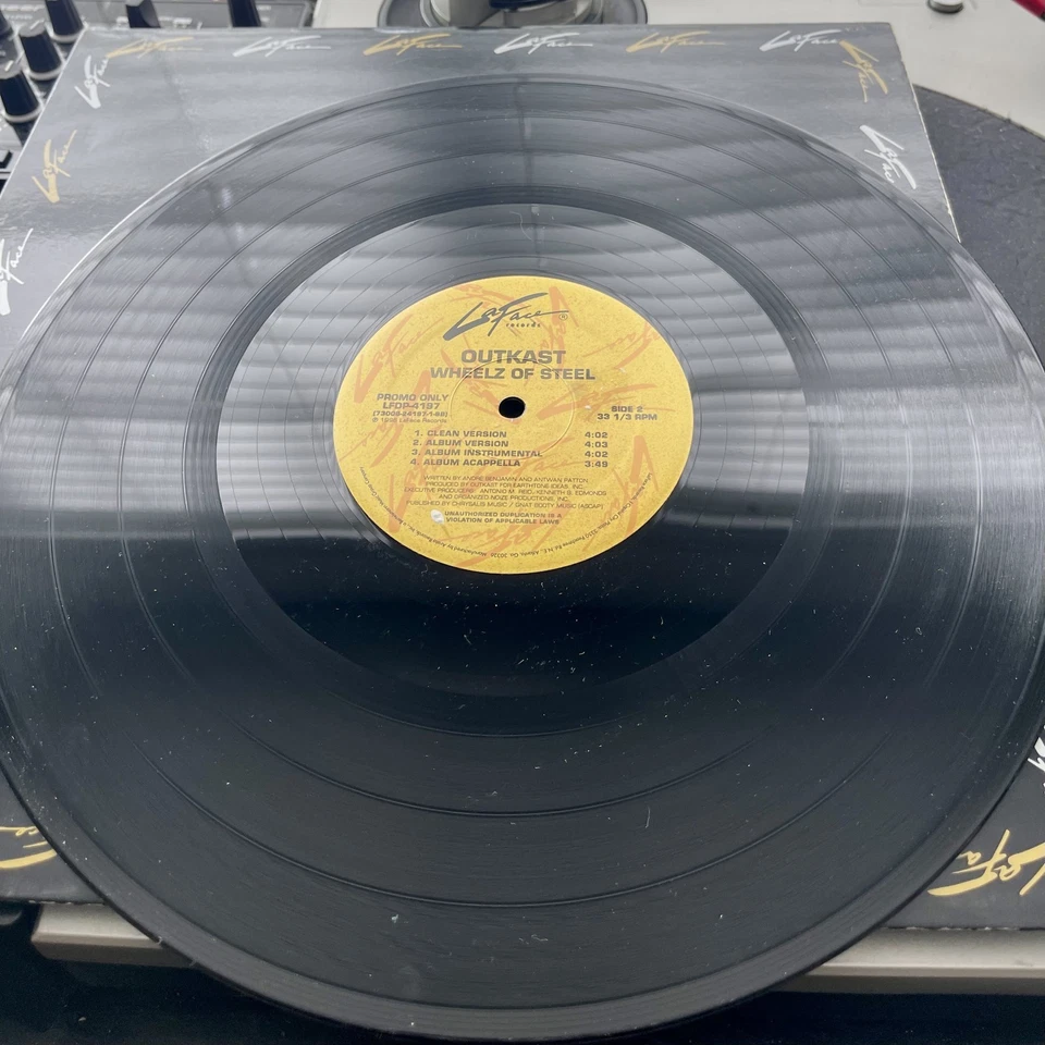 OutKast – ATLiens OG 1996 PROMO 12” in OG Cover VG+/VG+ Foto 2 de 2