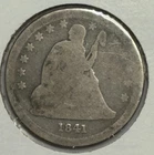 1841-O 25c Seated Liberty Quarter ** BQ1511 ** Original Early Date Starter