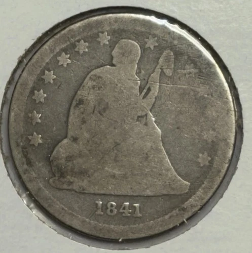 1841-O 25c Seated Liberty Quarter ** BQ1511 ** Original Early Date Starter