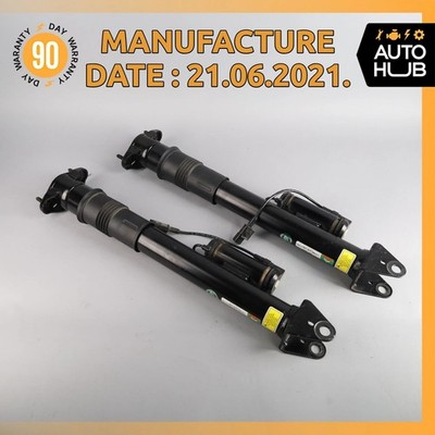 07-12 Mercedes X164 GL550 GL450 Rear Left & Right Shock Strut Set w/ ADS Arnott