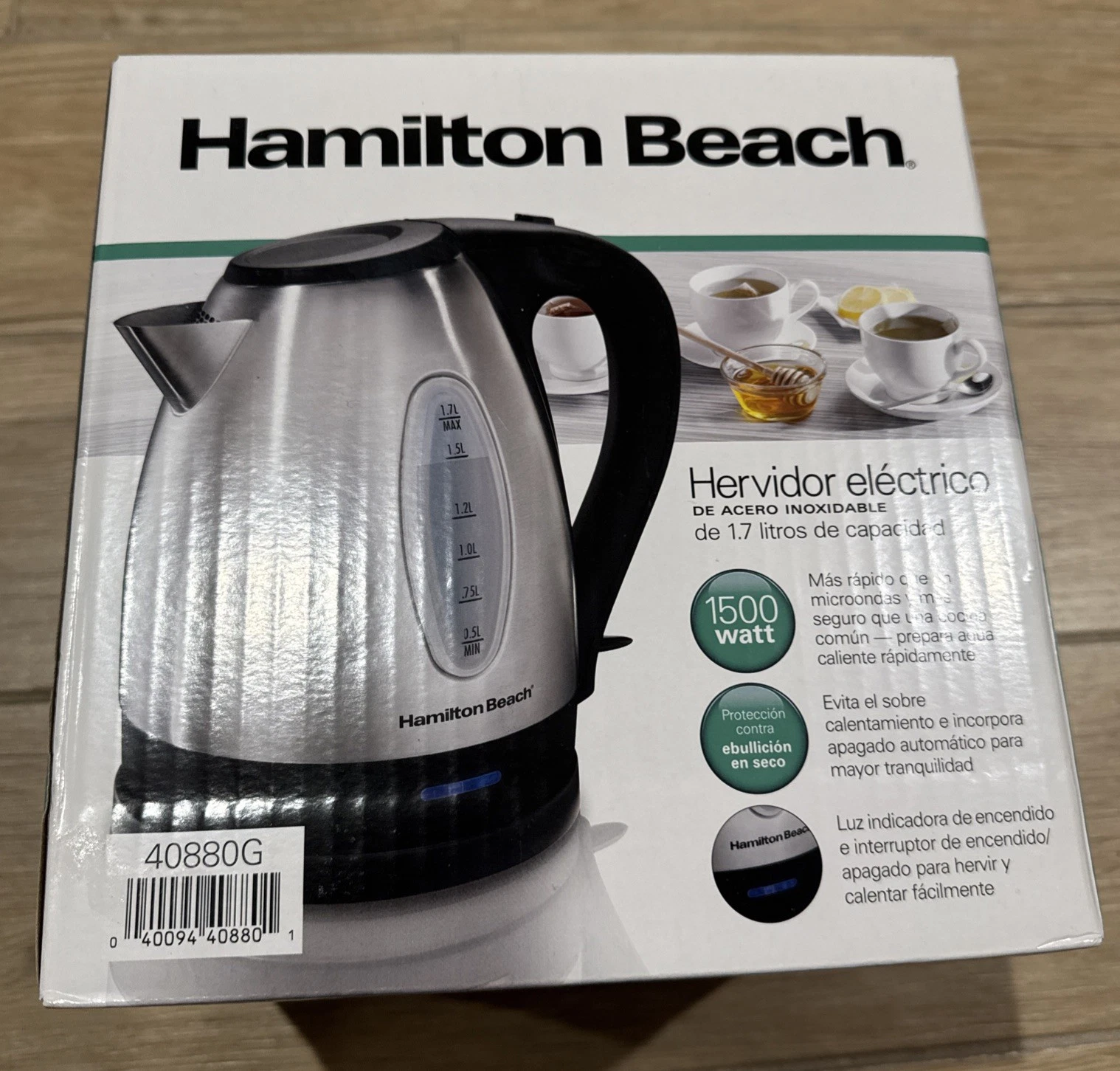Hamilton Beach Electric Tea Kettle Water Boiler