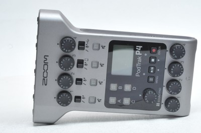 Zoom PodTrak P4 Portable Multitrack Podcast Recorder