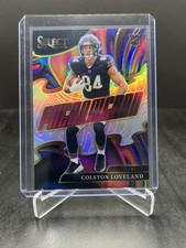 2025 Panini Select Colston Loveland RC Rookie Phenomenon Silver Prizm #5