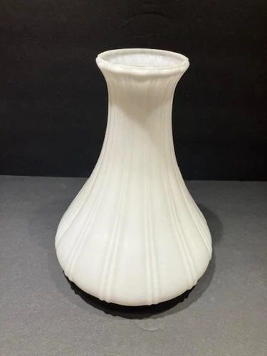 Vintage Angle Lamp Co Shade White Milk Glass Chimney 9 inches tall
