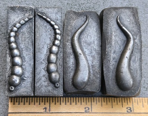Antique Steel Mold Die Hub Stamp Jewelry Tool Pendant Match Sets Horns ?