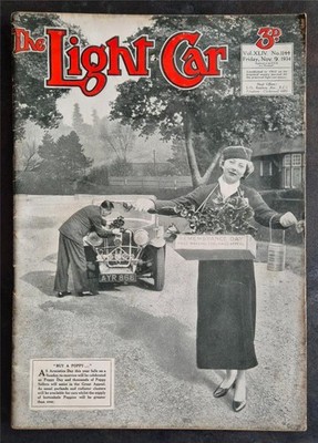 The LIGHT CAR Magazine 9  Nov 1934  P Type MG Midget Tested   Ford Eight