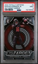 2024 Panini Totally Certified - On Target Marvin Harrison Jr. #5 (RC)