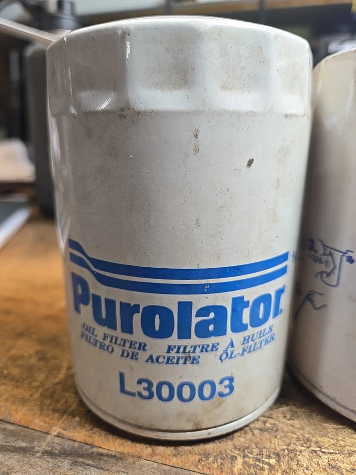 Filtro de aceite de motor Purolator L30003 2 piezas para Ferrari 250GT 1954-1964 (LT5) Foto 2 de 4
