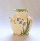 Weller Art Pottery Hand Painted Floral  Vase: Bonita Pattern