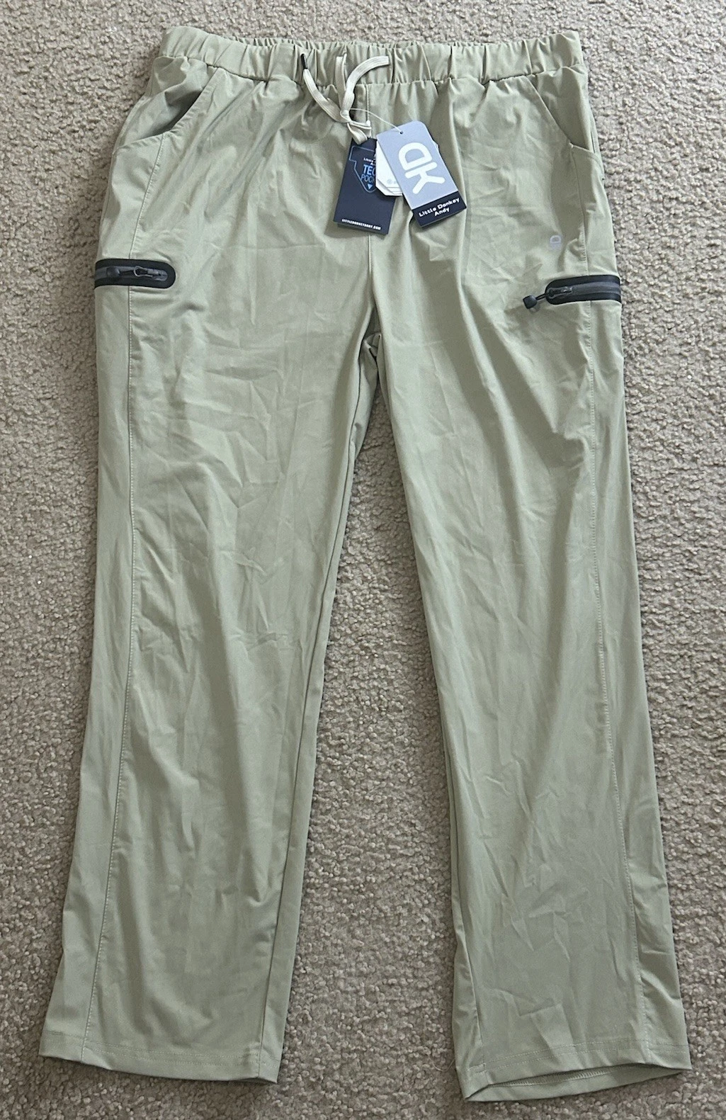 Little Donkey Andy Ultra Stretch Quick Dry Lightweight Pants Women’s Sz XL NWT