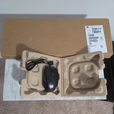 HP 125 WIRED KEYBOARD (266C9AA#ABA) w/Mouse