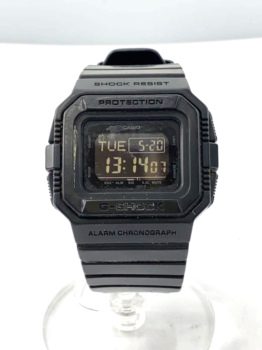 CASIO G-SHOCK DW-D5500BB-1JF Digital Watch Black Mud Resistant