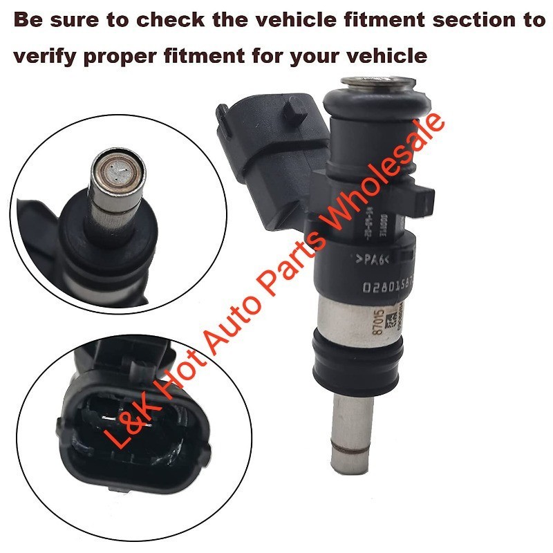 4PCS 0280158701 High quality Fuel Injector flow matched injector factory sale