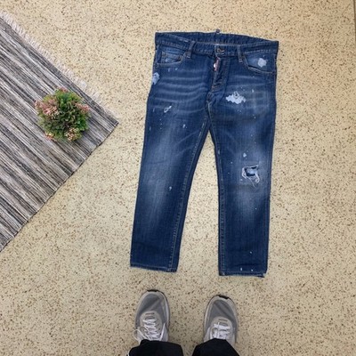 Dsquared2 Dirty / Distressed Rap Jeans Italian Designer Hype Opium Pants 34 size