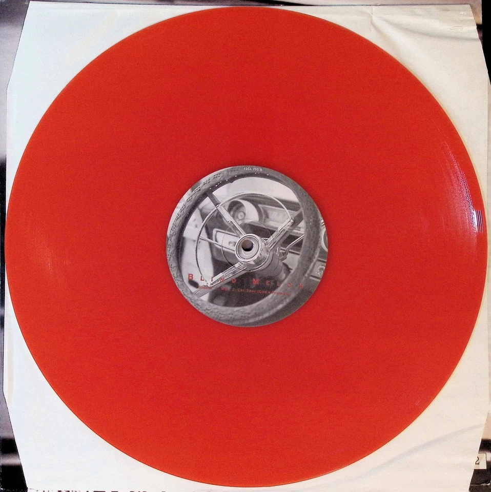 Blind Melon Galaxie Capitol 12CL755 Single No 6362 Red Vinyl Die Cut UK NM - Image 3 of 4