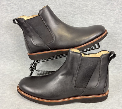 Samuel Hubbard 24 Seven 2.0 Chelsea Boots Mens 11.5 M Black Leather  Vibram Sole