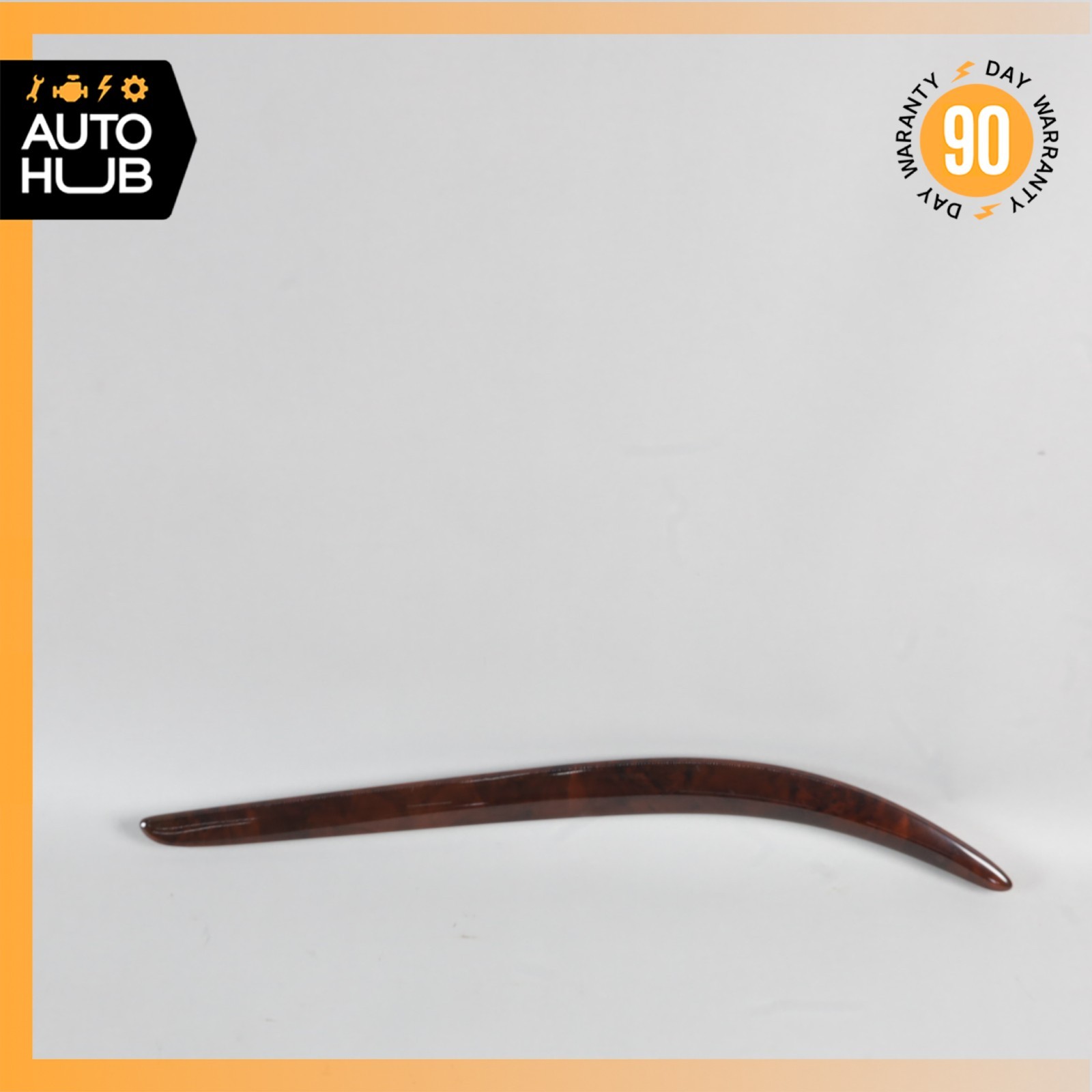 08-19 Maserati GranTurismo M145 Coupe Rear Left Side Door Panel Trim Wood OEM