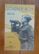 Soldier Boy Henry Hall Army Cadet Force Vintage Sheet Music Free Postage