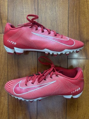 Nike Vapor Untouchable Speed 3 Football Cleats Red/White Size 10