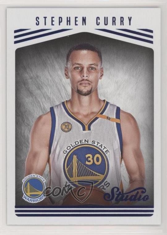 2016-17 Panini Studio Studio Edition Stephen Curry #101 02v3