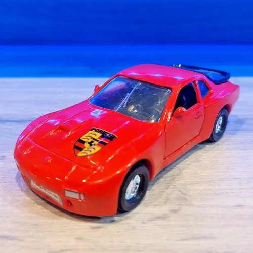 Vintage Corgi Porsche 944 Red 1:36 Scale