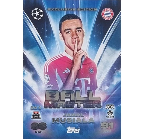 Topps Match Attax Champions League 2025/26 | Ball Master BM 4 JAMAL MUSIALA