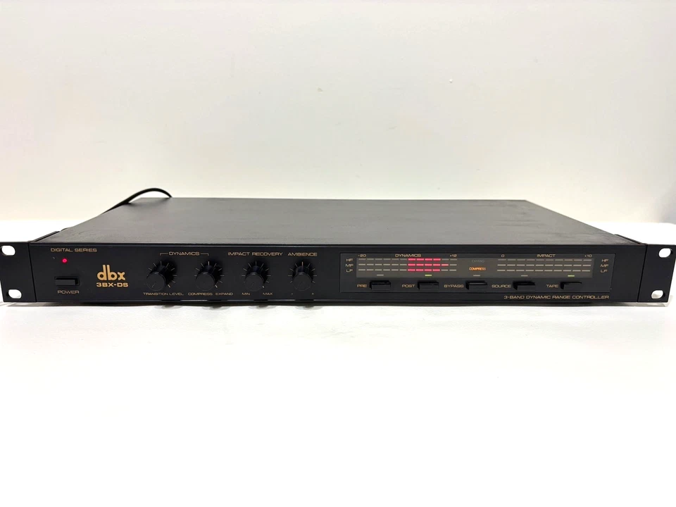 DBX 3BX-DS 3-Band Dynamic Range Controller Expander From Japan - Image 2 of 4