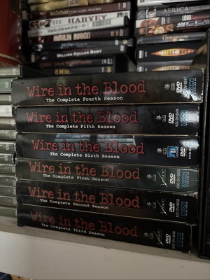 Wire in the Blood Complete Series Seasons 1-6 27 Episodes Robson