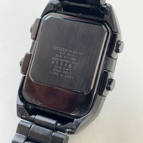 Citizen Ana-Digi Temp Black Watch - Gem
