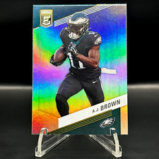 2023 Panini Donruss Elite A.J. BROWN #1 Base Holofoil - Philadelphia Eagles