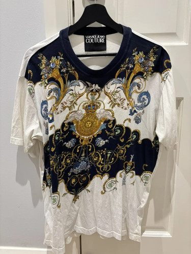Versace Jeans Couture Floral Print White/Black
