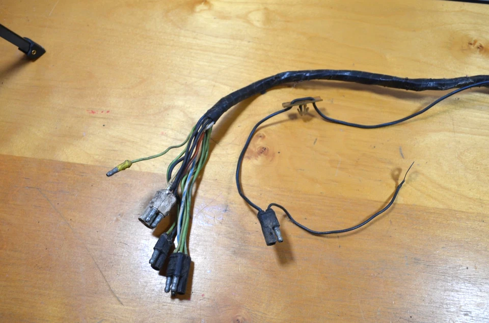 1969 OEM MERMERCURY COUGAR XR7 КАБРИОЛЕТ КУПЕ ЗАДНИЙ БАГАЖНИК ЖГУТ ПРОВОДОВ - Изображение 2 из 4