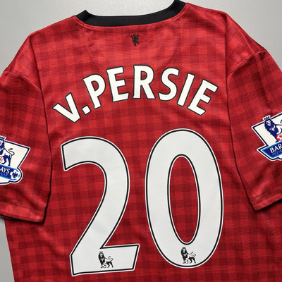 MANCHESTER UNITED NIKE 2012/2013 HOME JERSEY #20 VAN PERSIE SIZE