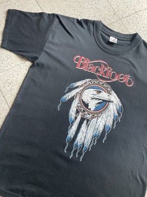 Vintage Blackfoot Tour Band T-Shirt XL black