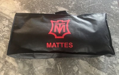 Mattes Lammfell Korrektur Halb Pad - schwarz, groß - 10 Unterlegscheiben mit Paket - Bild 1 von 4