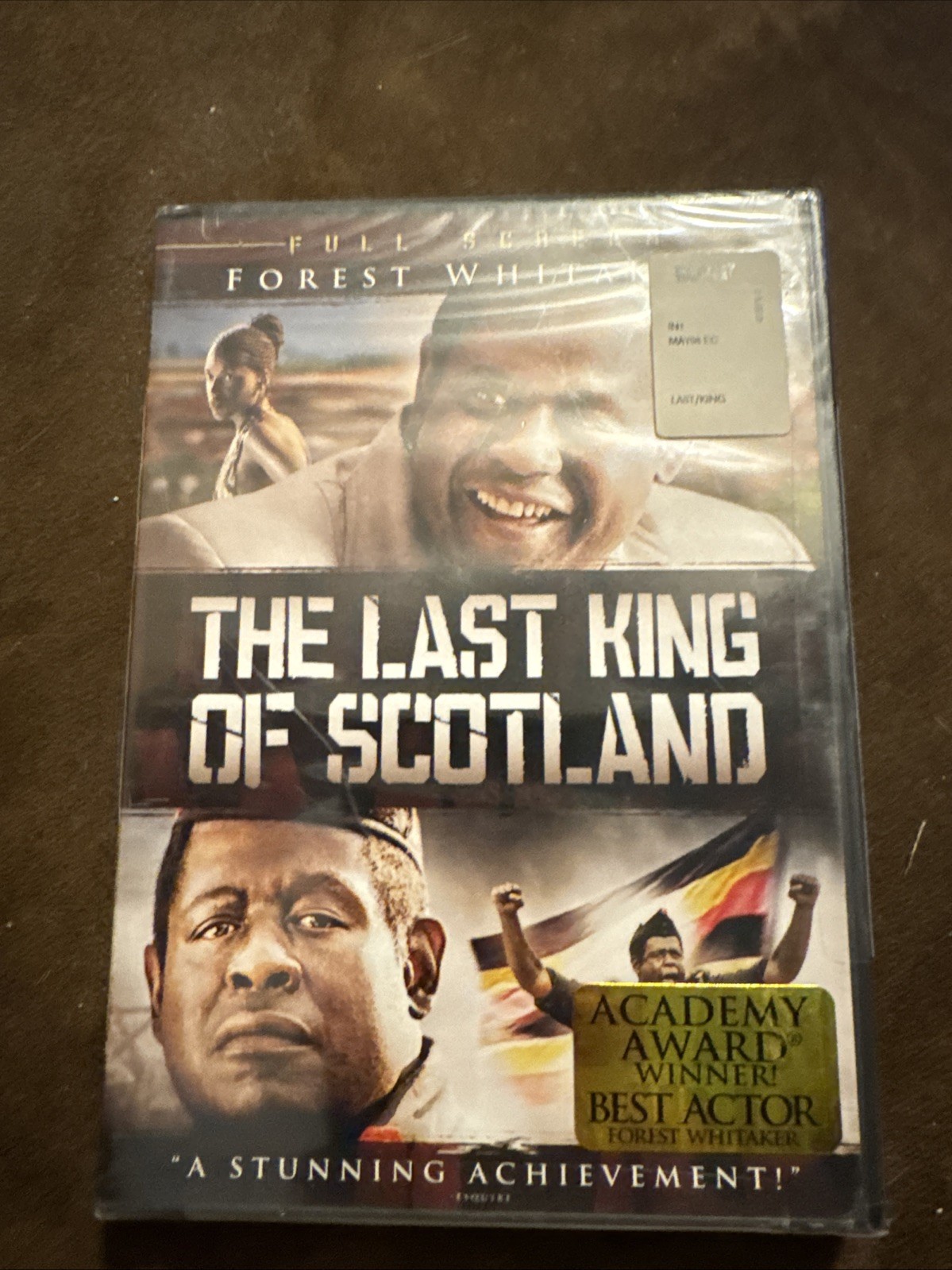The Last King of Scotland (DVD, 2006, Full Screen) NEW